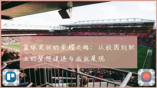 篮球奖状的荣耀之路：从校园到职业的梦想追逐与成就展现
